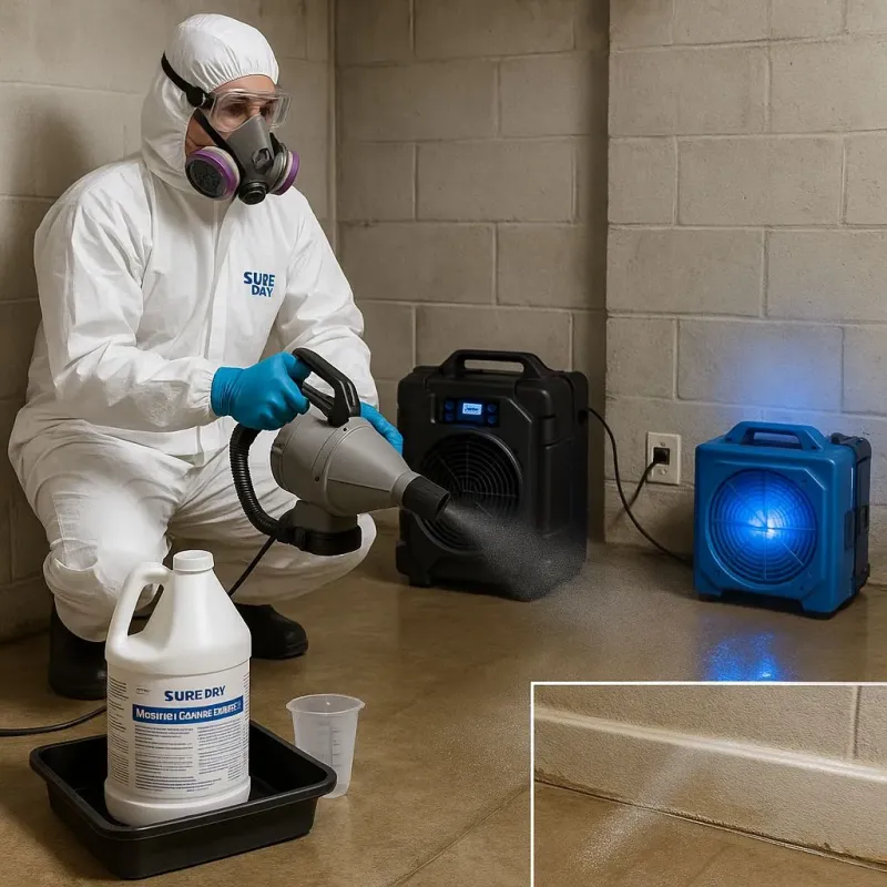 Sanitization and Odor Removal process in Celina, TN