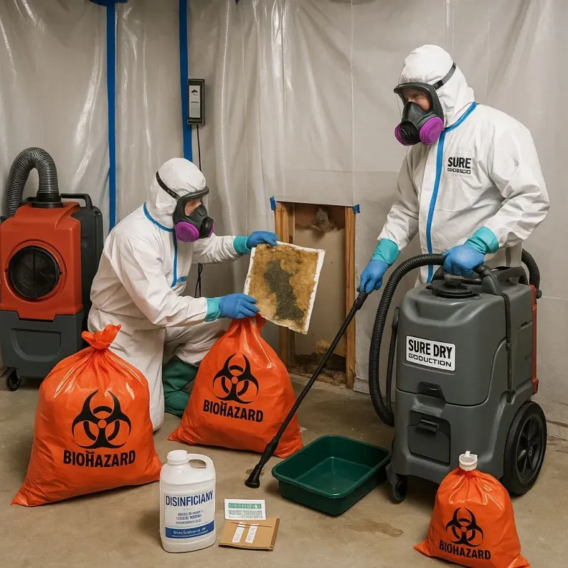 Contaminated Water Handling Protocols process in Celina, TN